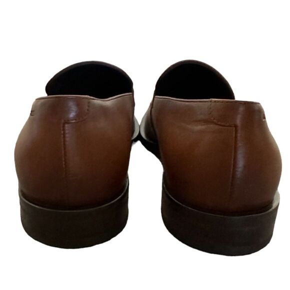 BOSS Derreck Penny Loafer in Brown main image 6